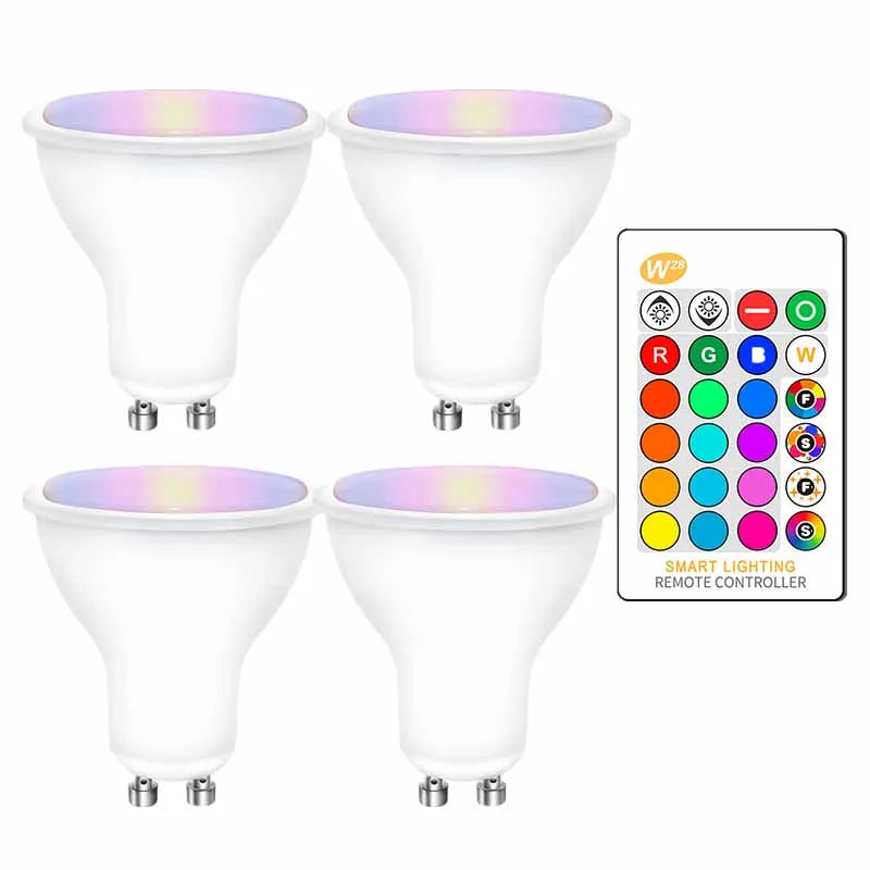 GU10 Led Lamp 4PCS Spotlight Lighting Bulbs