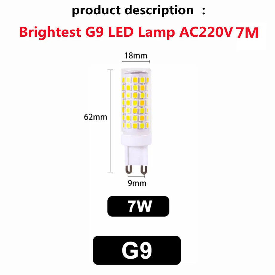 Brightest G9 LED Lamp Sets