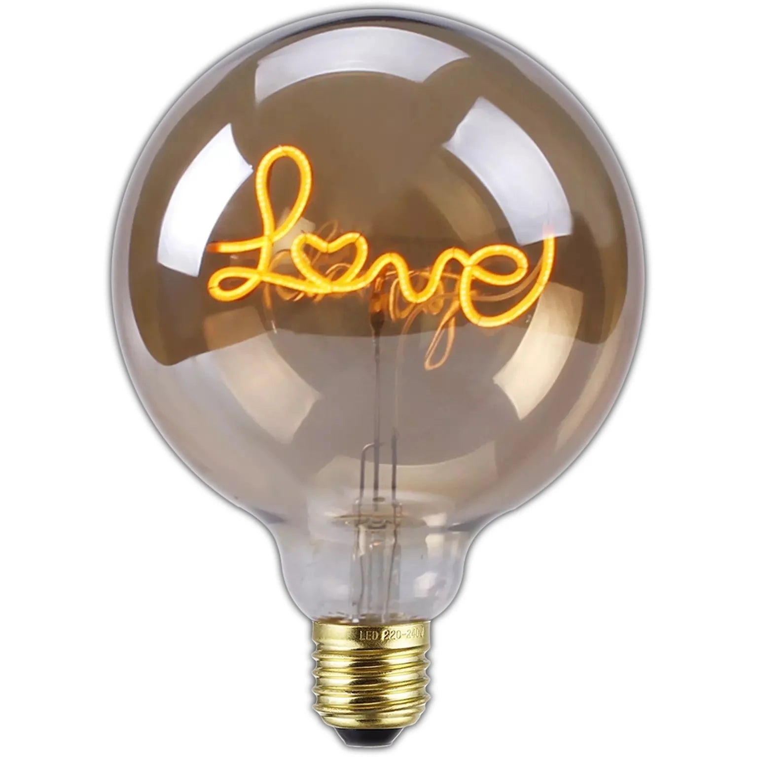 Love Decoration E27 Light Bulb